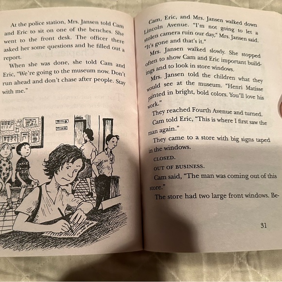 Cam Jansen and the scary snake mystery - Picture 8 of 9